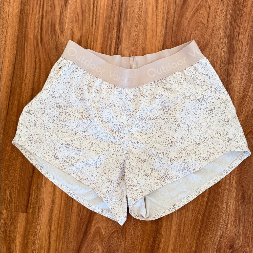 Outdoor Voices Speckled Shorts